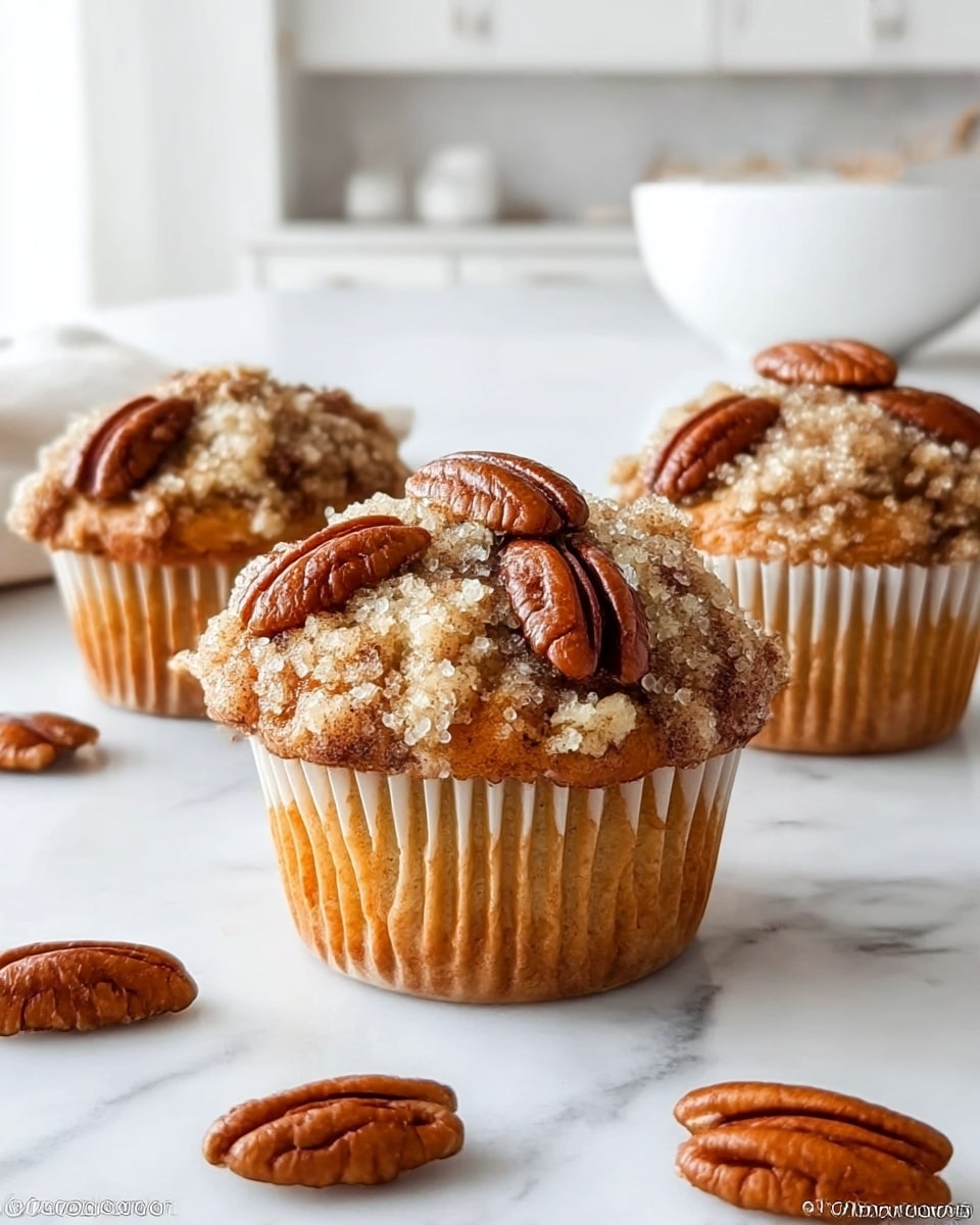 Pecan Pie Brown Sugar Muffins Recipe