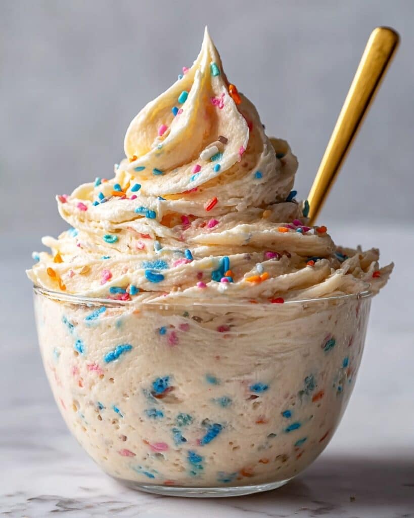 Rainbow Sprinkles Protein Cookie Dough Recipe