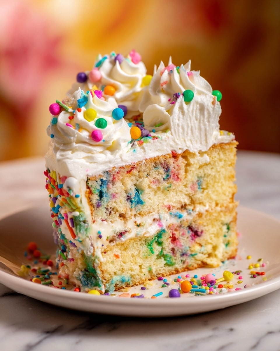 Funfetti Cake Cheesecake Recipe