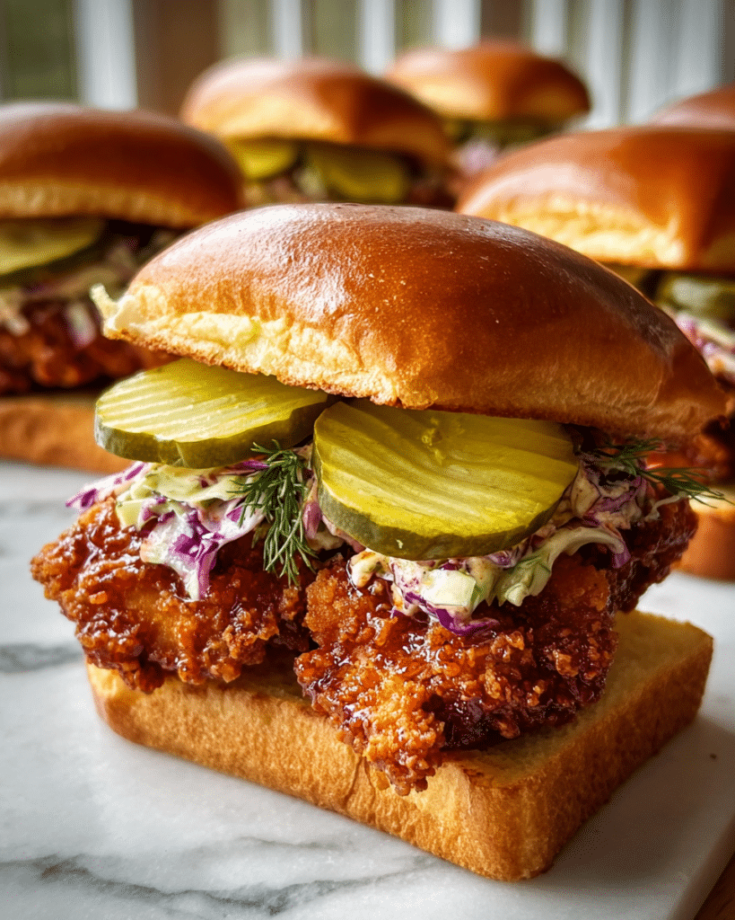 Nashville Hot Chicken Sandwiches Recipe