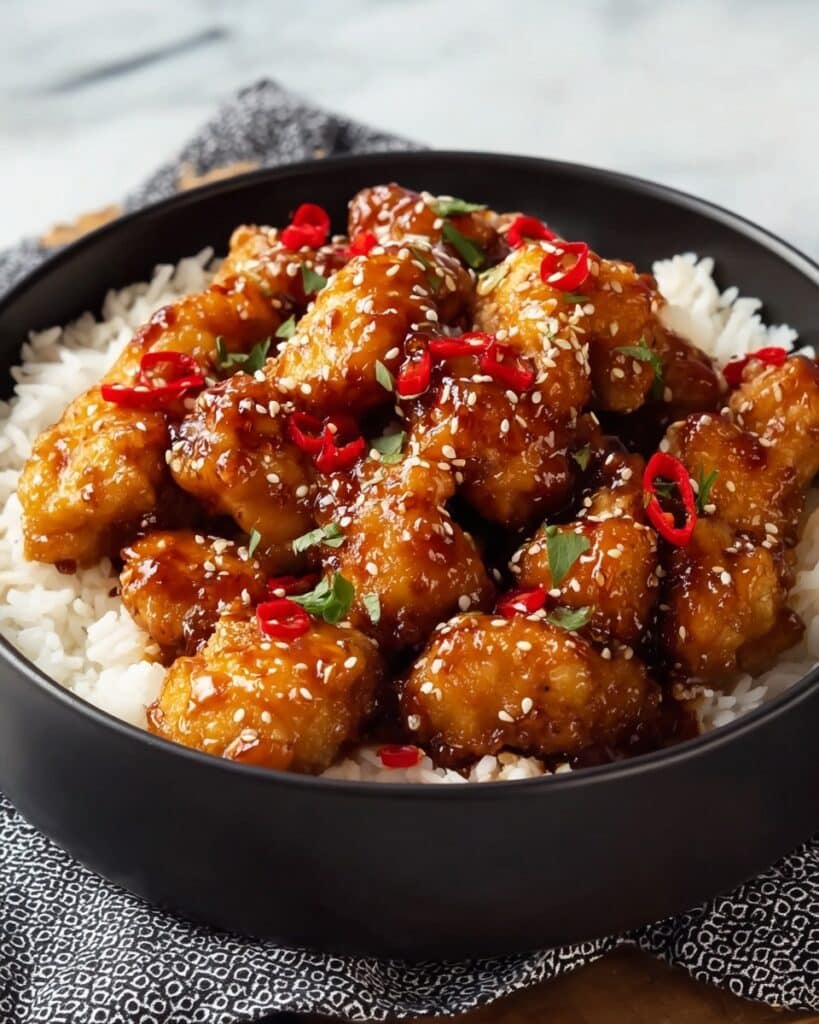 Sweet and Spicy Honey Mustard Chilli Chicken Recipe