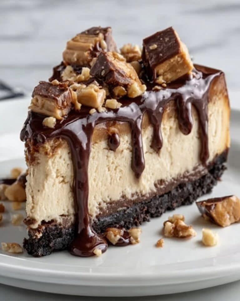 Chocolate Peanut Butter Cheesecake Recipe