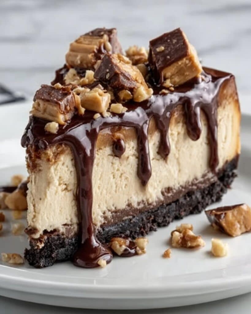 Chocolate Peanut Butter Cheesecake Recipe