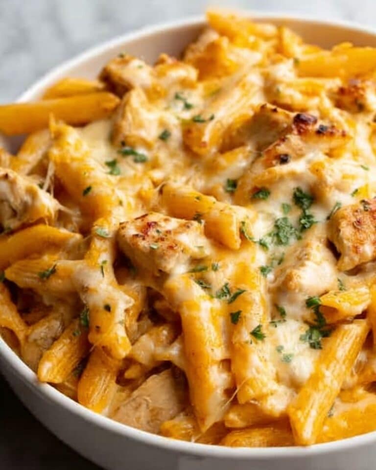 One Pot Buffalo Chicken Pasta Recipe